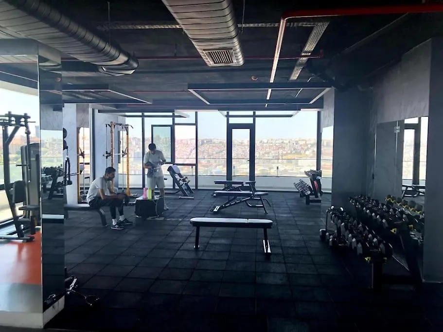 Secured Lux 2 + 1 Apartment - Gym, Sauna & Parking Istanbulská provincie 0*,  Turecko